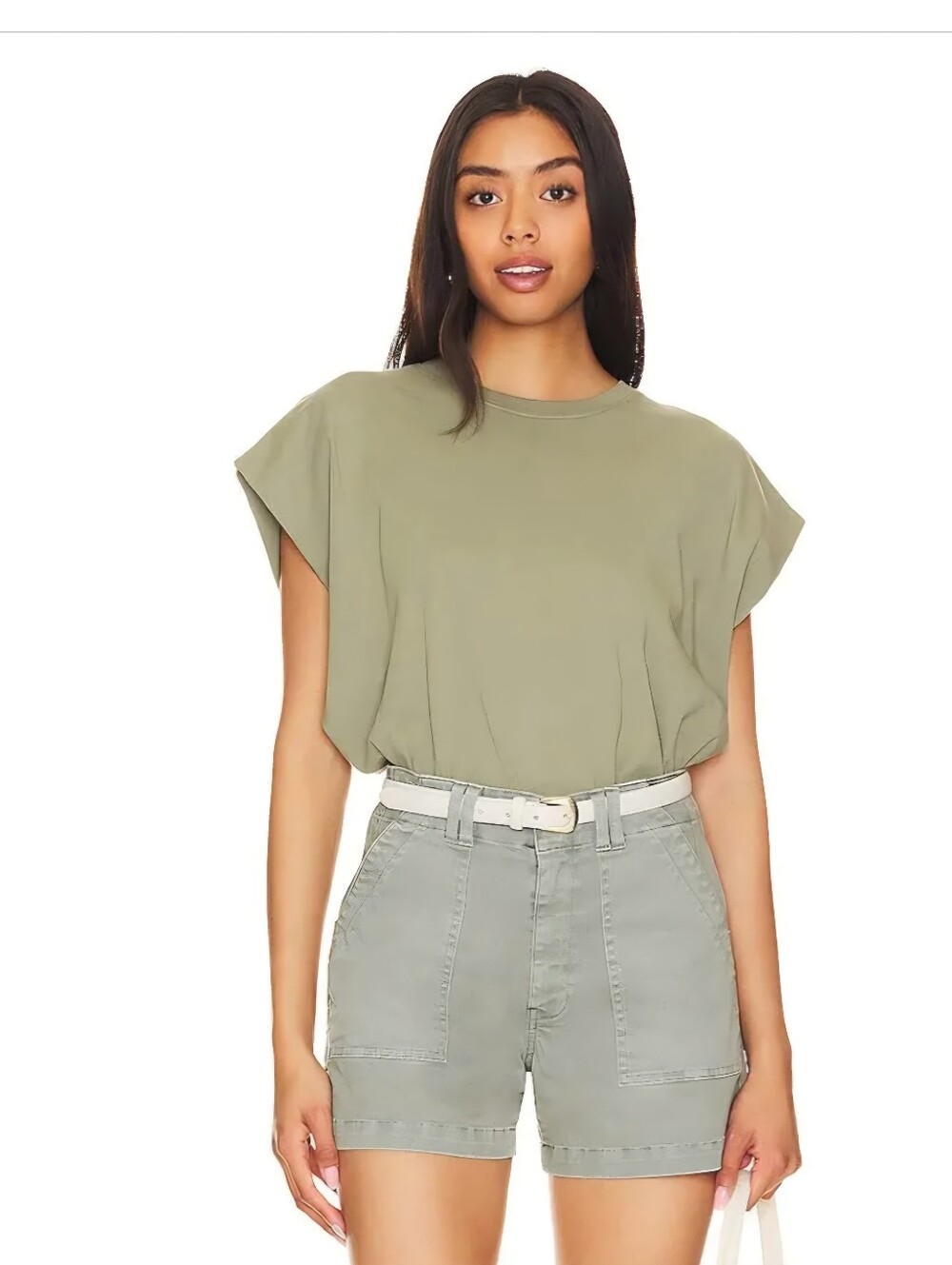 Pistola Muscle Tee In Olive